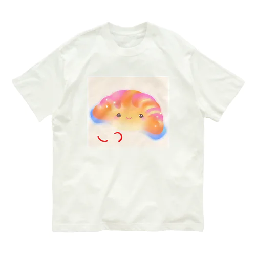 かわいいクロワッサン Organic Cotton T-Shirt