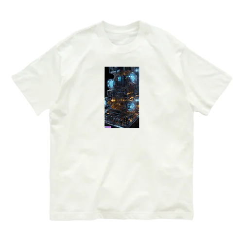 電子回路 オーガニックコットンTシャツ