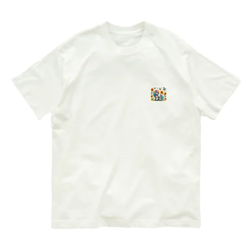 Pretty　ミニチュアホース Organic Cotton T-Shirt