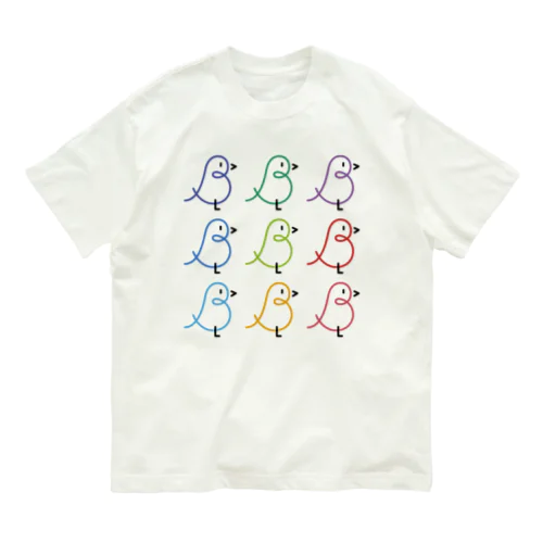 Burano-9Birds（1000円寄付） Organic Cotton T-Shirt