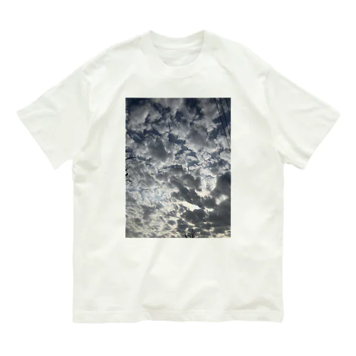 4月13日の空 オーガニックコットンTシャツ