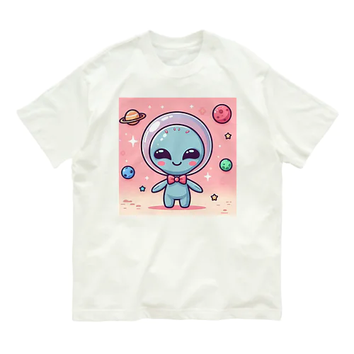 宇宙人界の新星 オーガニックコットンTシャツ