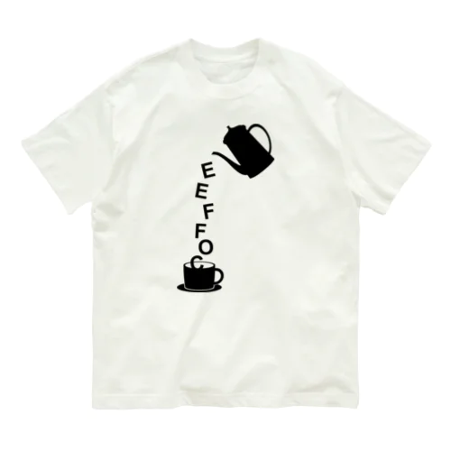 coffee words  オーガニックコットンTシャツ