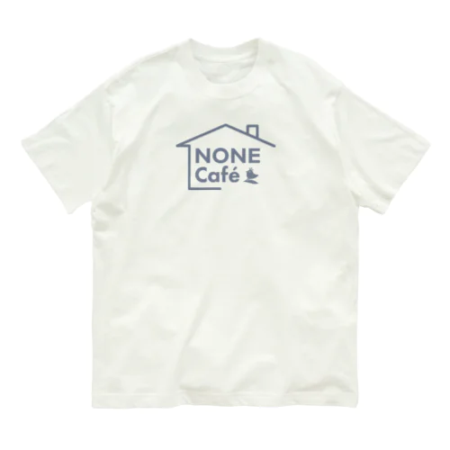 とりモチーフ（ブルーグレイVer） Organic Cotton T-Shirt