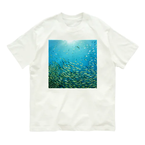 深海へ向かう オーガニックコットンTシャツ