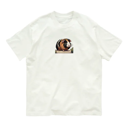 アニメ風三毛モルモット Organic Cotton T-Shirt