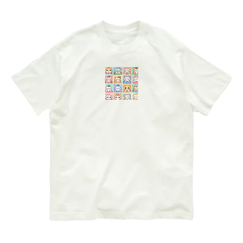 カワイイ動物 Organic Cotton T-Shirt