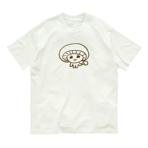 しいたけマウス/ オーガニックコットンTシャツ