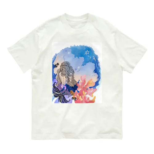 海の中のお姫様 Organic Cotton T-Shirt