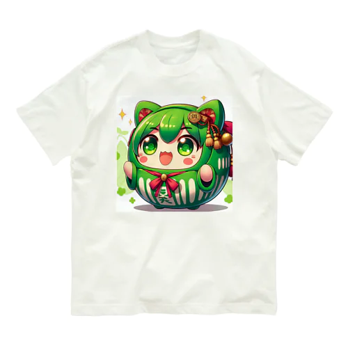 みどりこだるま Organic Cotton T-Shirt