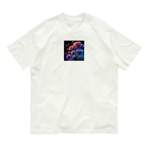 幻想的な花 3 Organic Cotton T-Shirt