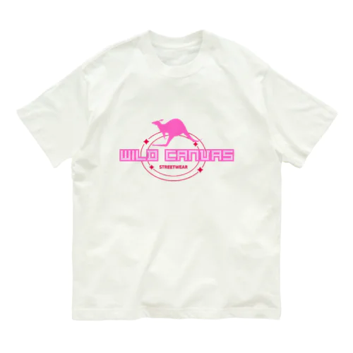 ワイルドキャンバスラグーン オーガニックコットンTシャツ