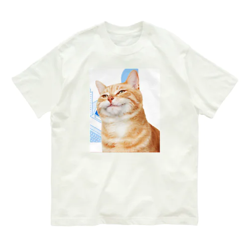 猫なのだ Organic Cotton T-Shirt