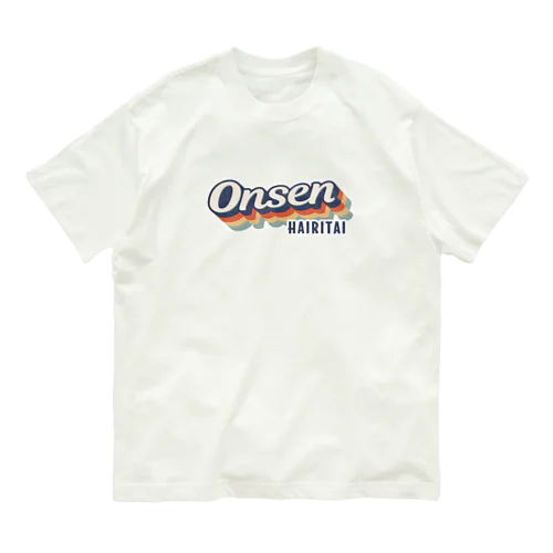 Onsen -Vintage- (Grunge) Organic Cotton T-Shirt