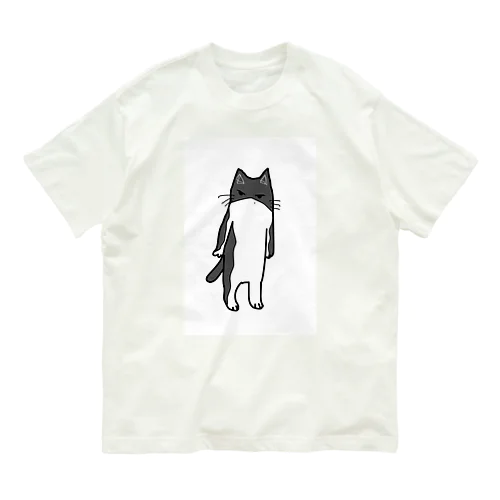 二足歩行 オーガニックコットンTシャツ