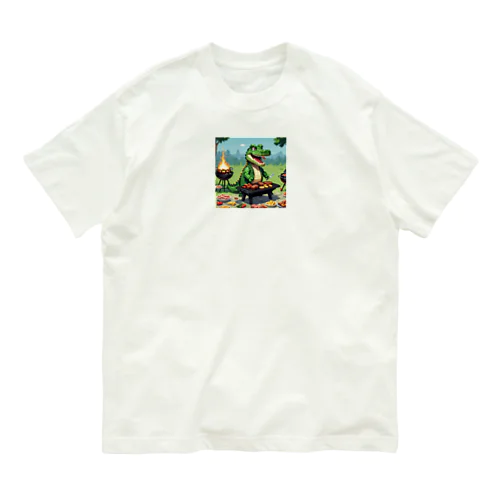 バーべキューわに Organic Cotton T-Shirt