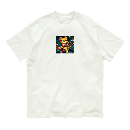 子猫ハザード Organic Cotton T-Shirt