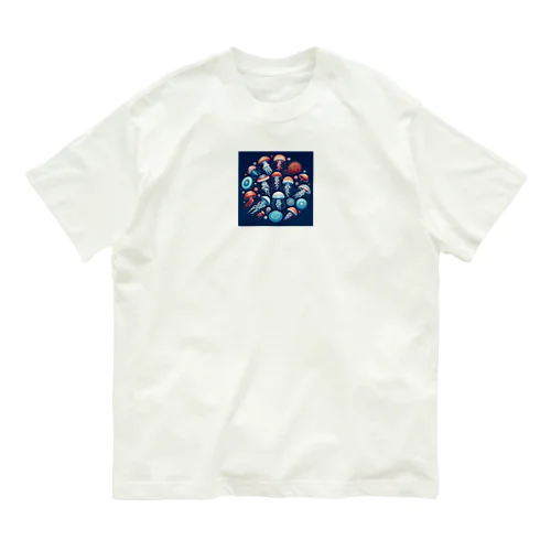 海月奏響（くらげそうきょう）  オーガニックコットンTシャツ