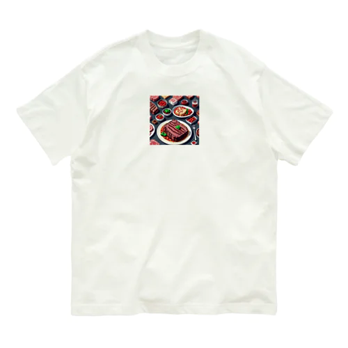 お肉ベスト Organic Cotton T-Shirt