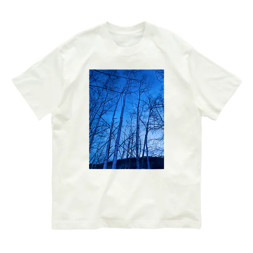 神秘的な青い世界 Organic Cotton T-Shirt