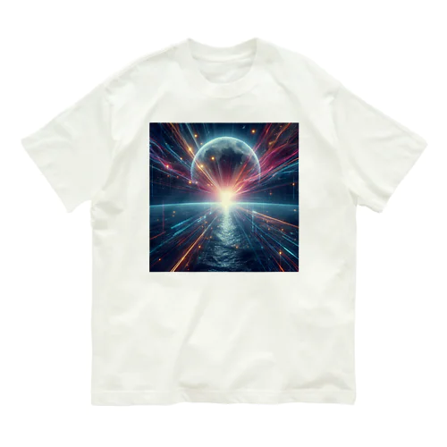 宇宙の美しい未来を切り開く月の輝き✨ Organic Cotton T-Shirt