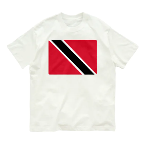 トリニダード・トバゴの国旗 オーガニックコットンTシャツ