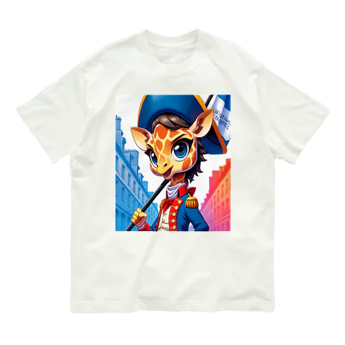 きりん４９ オーガニックコットンTシャツ