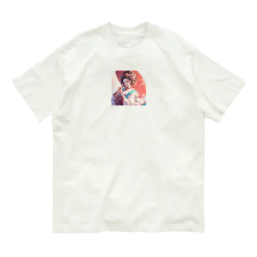 春風に舞う桜のような貴女 Marsa 106 オーガニックコットンTシャツ