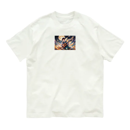 アコギと少年 Organic Cotton T-Shirt