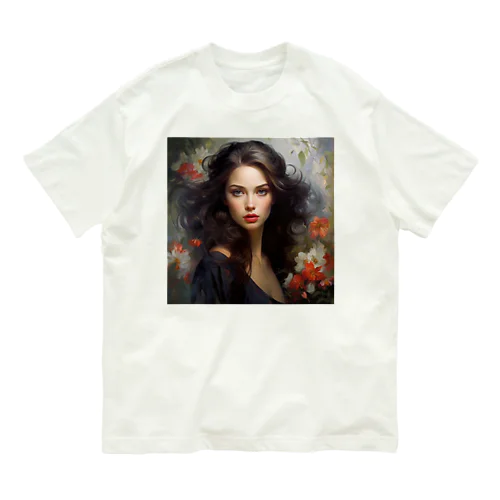 上品な美女　なでしこ1478 Organic Cotton T-Shirt