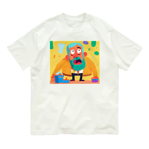 気配りができる男 Organic Cotton T-Shirt