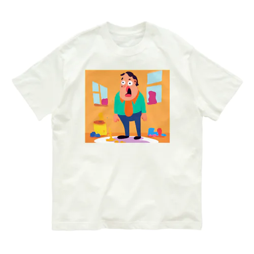 直感的な男 Organic Cotton T-Shirt