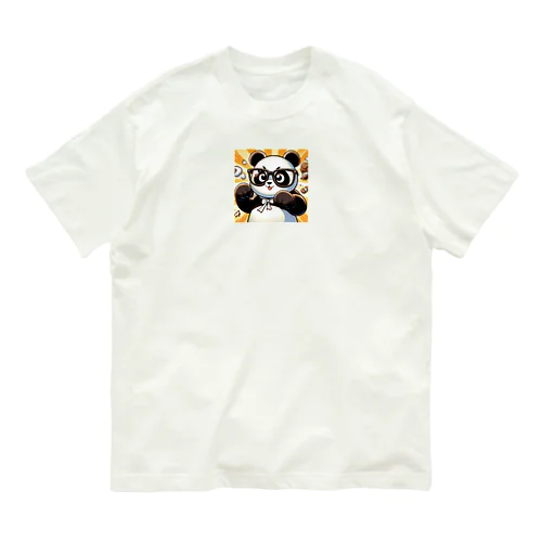 インテリジェントなパンダ Organic Cotton T-Shirt