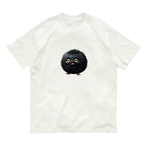 ウニ妖怪　バッフン Organic Cotton T-Shirt