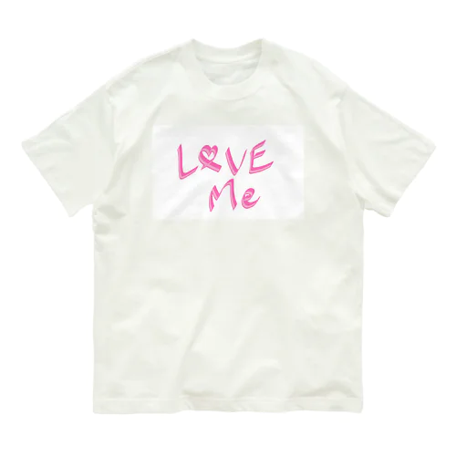 Love me オーガニックコットンTシャツ