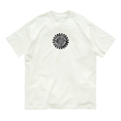 目が回る Organic Cotton T-Shirt