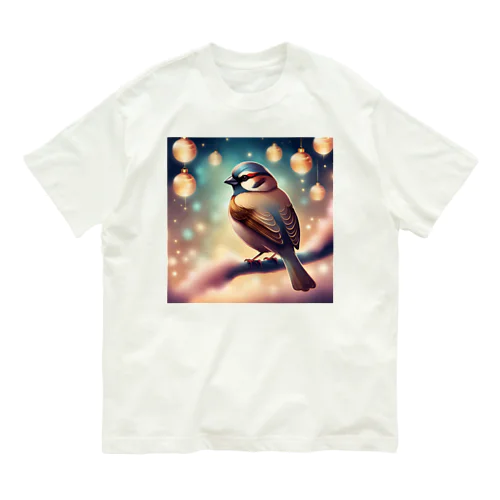 ニュウナイスズメ Organic Cotton T-Shirt