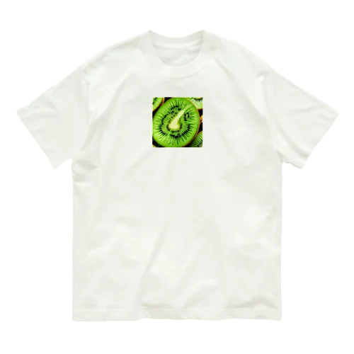 新鮮キウイ Organic Cotton T-Shirt