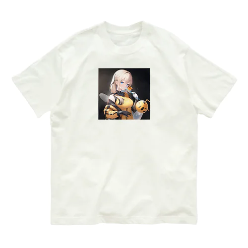 oilを輸送・供給するAIロボット Organic Cotton T-Shirt