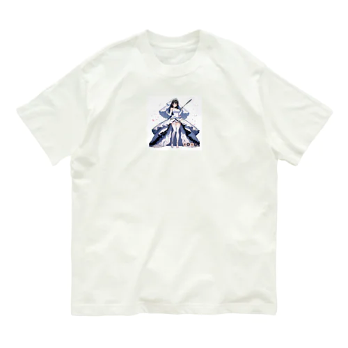 戦場女子 オーガニックコットンTシャツ