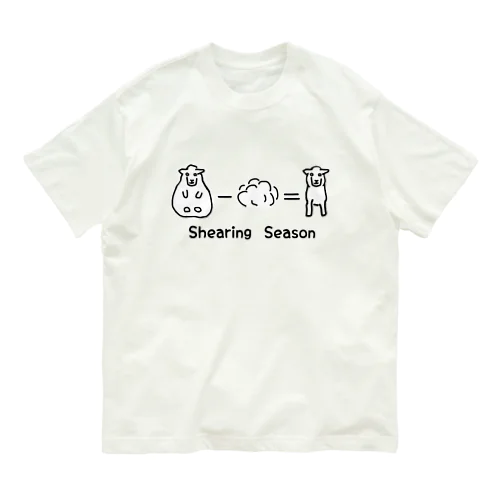 毛刈りシーズン Organic Cotton T-Shirt