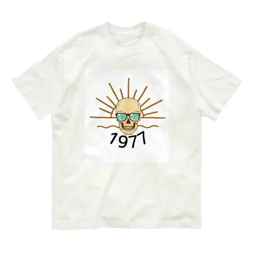 夏の髑髏 Organic Cotton T-Shirt