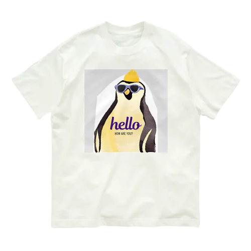 ペンギンのジョイ オーガニックコットンTシャツ