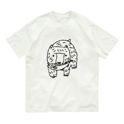 キムンカムイ君　1色 オーガニックコットンTシャツ