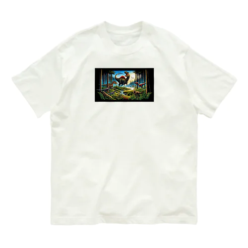 恐竜Ｔシャツを着て福井恐竜博物館へ行こう！ Organic Cotton T-Shirt