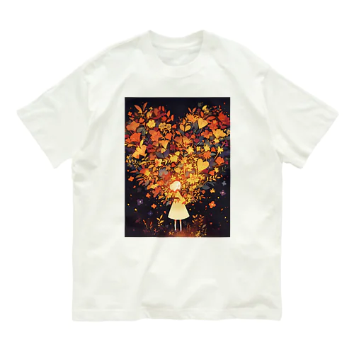 夢の花束　なでしこ1478 Organic Cotton T-Shirt