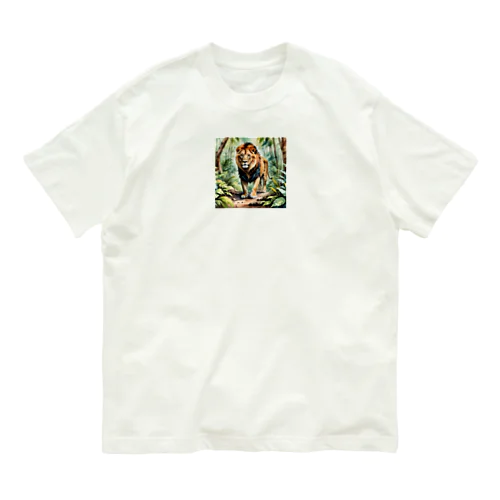 ライオン Organic Cotton T-Shirt