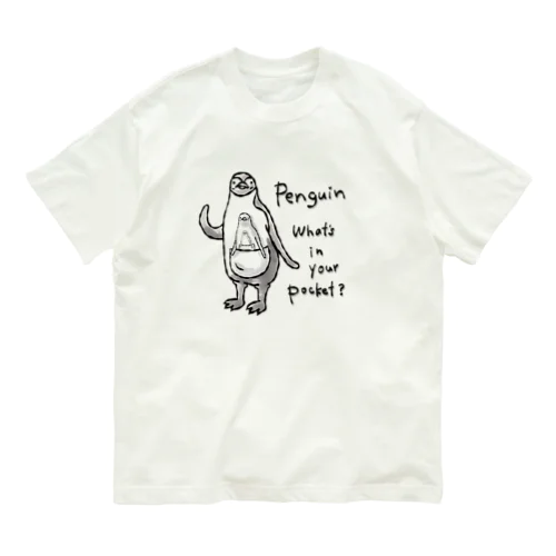 ペンギンポケット オーガニックコットンTシャツ