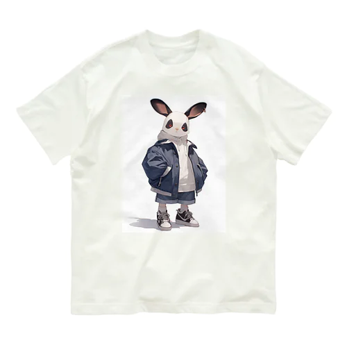 うさぎ君 BeeBee 1786 Organic Cotton T-Shirt