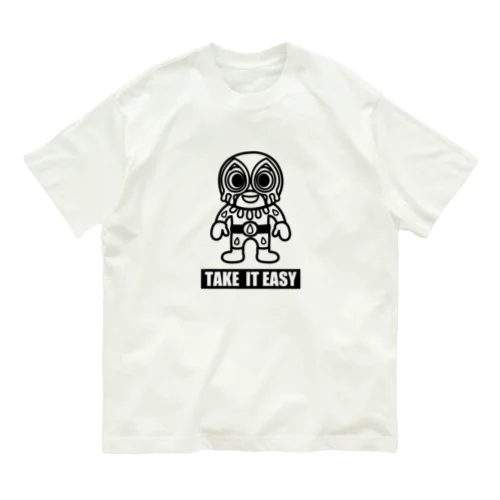 ロボットプロレス　流血仮面 (Ryuketsu Kamen) Organic Cotton T-Shirt